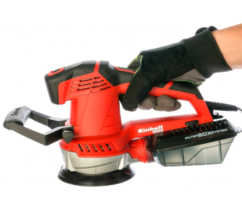 Mașină de șlefuit excentrică EINHELL TE-RS 40E 400w 125mm photo 2