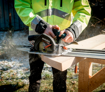 Fierăstrău circular cu acumulator (fără bat) METABO KS18 LTX 57 BL 165mm 18V photo 1