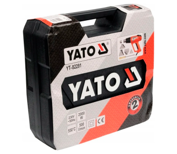 Suflantă de aer cald YATO YT82291 2000w 550°C photo 3