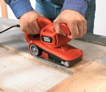 Mașină de șlefuit cu bandă BLACK&DECKER KA86-QS 720w 75 mm photo 7