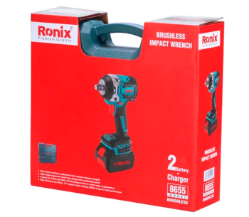 Гайковерт аккумуляторный RONIX 8655 20В 4Ач 500Нм photo 8