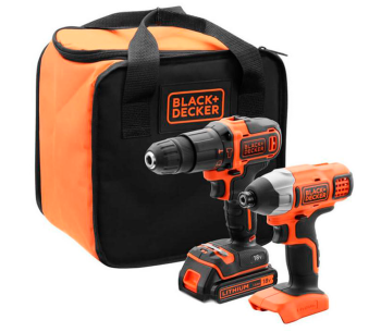 product Set de instrumente cu acumulator BLACK&DECKER BCK21S1S 18V 1.5Ah