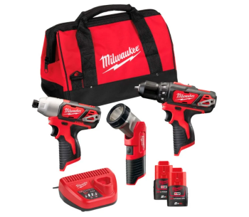 product Set de instrumente cu acumulator MILWAUKEE M12BPP3A-202B 12V 2Ah
