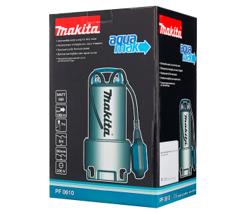 Дренажный насос MAKITA PF0610 550вт 10800л/ч photo 4