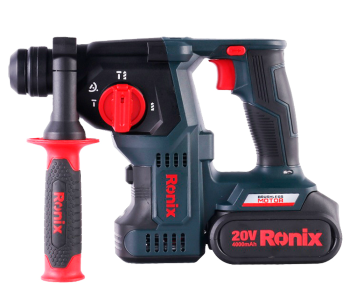Ciocan rotopercutor cu acumulator RONIX 8911K 1.7J 20V 4Ah photo 0