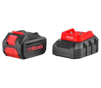 Fierăstrău cu lanț cu acumulator RONIX 8651 254mm 20V 4Ah photo 7