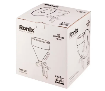 Dispozitiv de tencuit pneumatic RONIX RH-6501 5L 4/6/8mm photo 5