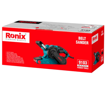 Mașină de șlefuit cu bandă RONIX 9103 1050w 76 mm photo 8