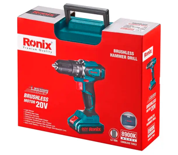 Mașină de înșurubat cu acumulator RONIX 8900K 20V 2Ah photo 10