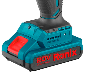 Mașină de înșurubat cu acumulator RONIX 8900K 20V 2Ah photo 6