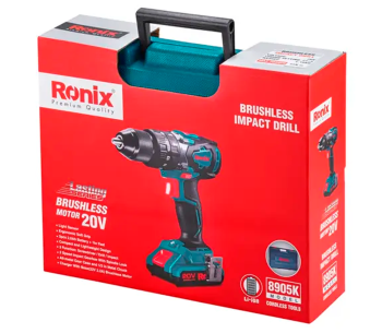 Mașină de înșurubat cu acumulator RONIX 8905K 20V 2Ah photo 10