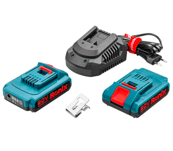 Mașină de înșurubat cu acumulator RONIX 8905K 20V 2Ah photo 8