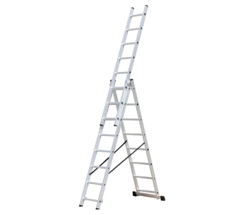 product Scară cu trei tronșoane LIDER-TECH AC0308A 5.08m 150kg