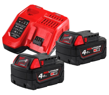 product Set încărcător + acumulator MILWAUKEE M18 NRG-402 90w 12-18V 5A