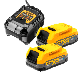 product Set încărcător + acumulator DEWALT DCB1102E2-QW 36w 2V 18A