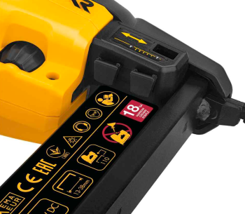 Capsator cu acumulator DEWALT DCN681D2-QW 240bat/min 18V 2Ah photo 4