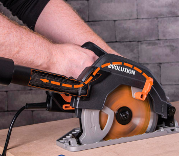 Fierăstrău circular EVOLUTION R185CCS 1600w 185mm photo 4