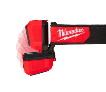 Lampă frontală cu acumulator MILWAUKEE HL-SF 25/150/250/350/450lm 4.5V photo 1