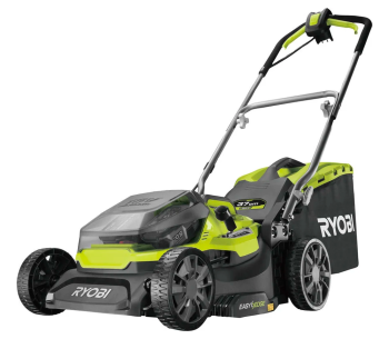 product Mașină de tuns gazonul hybrid acumulator+rețea RYOBI RY18LMH37A-250 370mm 18V 5Ah