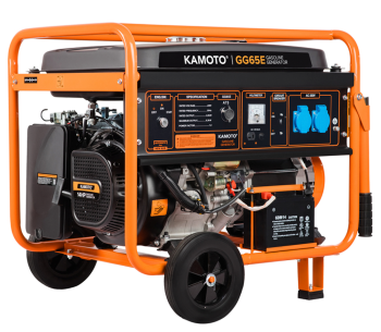 Generator electric KAMOTO GG 65E 6,5kw Benzină AVR photo 2