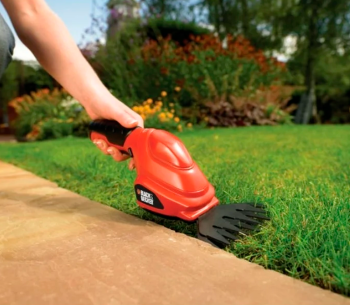Trimmer-foarfece gard viu cu acumulator BLACK&DECKER GSL200-QW 100mm 3.6V 1.1Ah photo 1