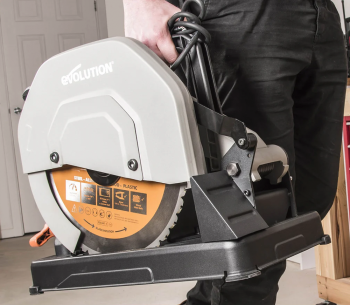 Fierăstrău abraziv pentru tăiat metal EVOLUTION R355CPS 1600w 355mm photo 0