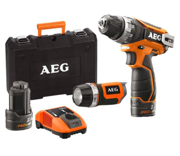 product Set de instrumente cu acumulator AEG JP12CLI-202C 12V 2Ah