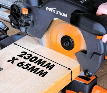 Fierăstrău  circular staționar EVOLUTION R210 SMS + 1500w 210mm photo 0