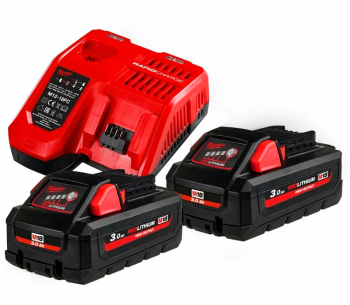product Set încărcător + acumulator MILWAUKEE M18NRG-302 90w 12-18V 3A