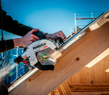 Fierăstrău circular cu acumulator (fără bat) METABO KS18 LTX 66 BL 165mm 18V photo 3
