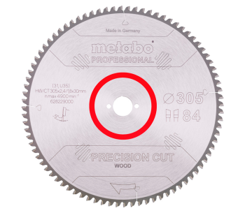 product Disc pentru fierastrau electric METABO Precision CUT 305x30 Z84 WZ 5 305mm 2.4mm