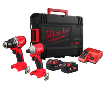 product Set de unelte cu acumulator MILWAUKEE M18 BLCPP2B-502C 18V 5Ah