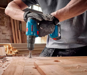 Mașină de înșurubat cu percuție cu acum. BOSCH GSB 183-LI 18V 2Ah photo 1