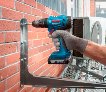 Mașină de înșurubat cu percuție cu acum. BOSCH GSB 183-LI 18V 2Ah photo 4