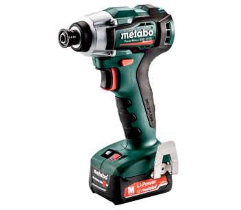 Винтовёрт аккумуляторный ударный METABO PowerMaxx SSD 12 BL 12В 2Ач photo