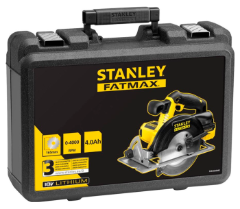 Дисковая пила аккумуляторная STANLEY FMC660M2-QW 165мм 18В 4Ач photo 0