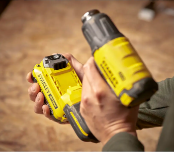 Фен строительный аккум. (без АБК) STANLEY SFMCE530B-XJ  510°C photo 6