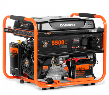 product Generator electric DAEWOO GDA 6500E 5.5kw Benzină AVR