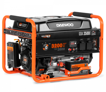product Generator electric DAEWOO GDA 3500E 3.2kw Benzină AVR