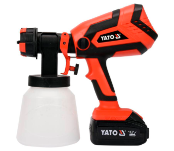 Pulverizator de vopsea fără fir YATO YT82765 18V 4Ah photo 0