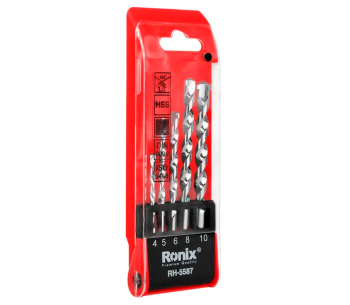 product Set de burghie pentru beton RONIX RH-5587 4-10mm HSS TG8