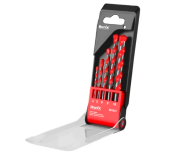 product Set burghiuri pe beton RONIX RH-5831 4-10mm Oțel