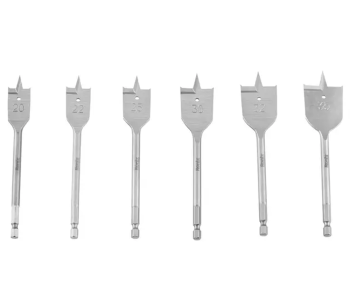 Set de burghie plate RONIX RH-5300 6-35mm Oțel photo 0