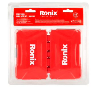 Set universal de burghiuri RONIX RH-5583 2-10mm HSS photo 2