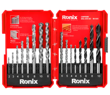 product Set universal de burghiuri RONIX RH-5583 2-10mm HSS