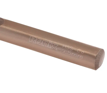 Burghiu pe metal RONIX RH-5521 9.5mm HSS-CO photo 1