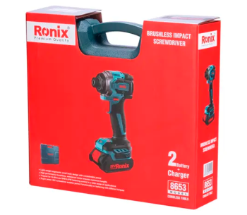 Șurubelnița cu acumulator сu impact RONIX 8653 20V 2Ah photo 8