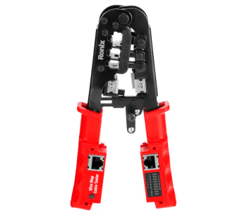 Clești de sertizare + tester RONIX RH-1831 RJ11/RJ12/RJ45 photo 1