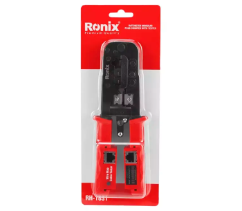 Clești de sertizare + tester RONIX RH-1831 RJ11/RJ12/RJ45 photo 5