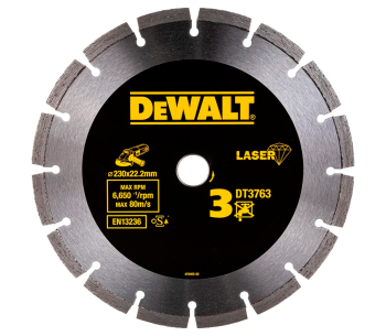 product Disc de tăiat cu diamant DEWALT DT3763 230mm Segmentat Marmura/Granit